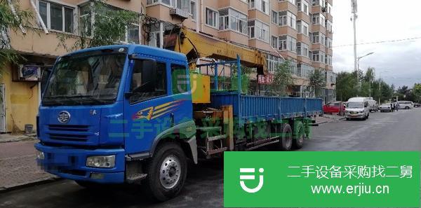 黑龍江出售二手牡丹江12噸隨車吊