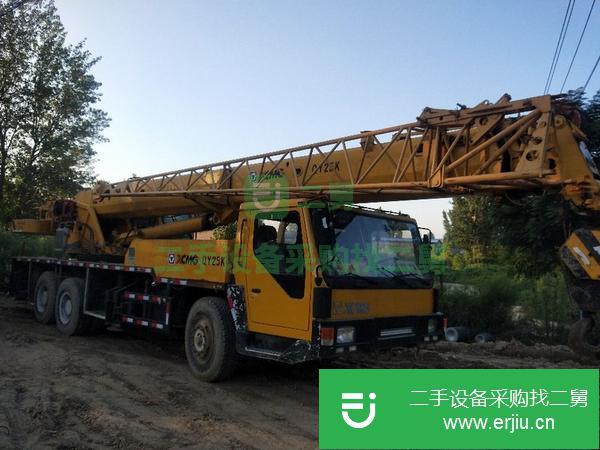 河南出售二手徐工25K汽車吊精品車況