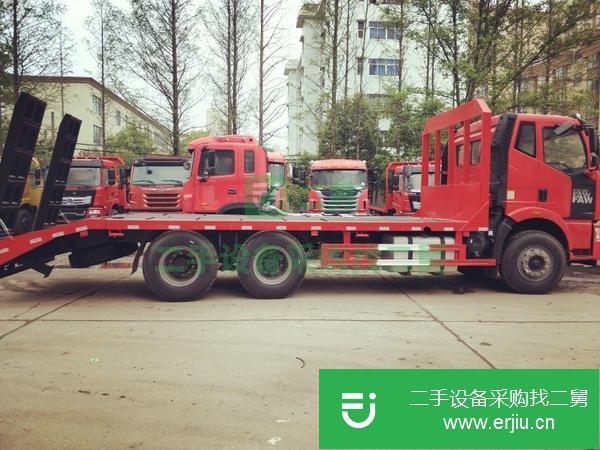 湖北出售二手后八輪解放平板運(yùn)輸車