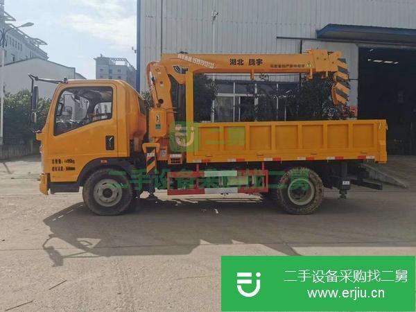 湖北出售二手5噸重汽豪曼云內130馬力隨車吊