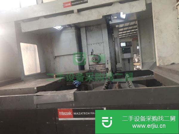 遼寧出售二手馬扎克1000臥式加工中心三菱M700系統