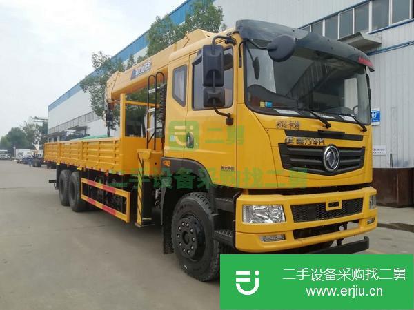 湖北出售二手后八輪隨車吊