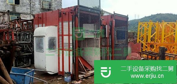 貴州出售二手變頻施工電梯