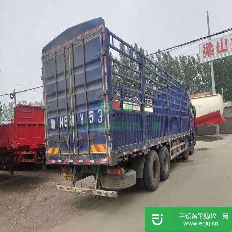山東出售二手高欄貨車9.6米