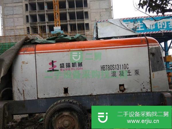 河南出售二手盛龍電拖泵帶50米銅電纜