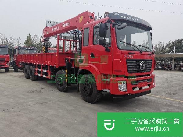 湖北出售二手14噸隨車吊