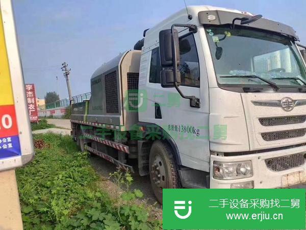 湖南出售二手中聯(lián)10018車載泵國五排放標準手續(xù)齊全