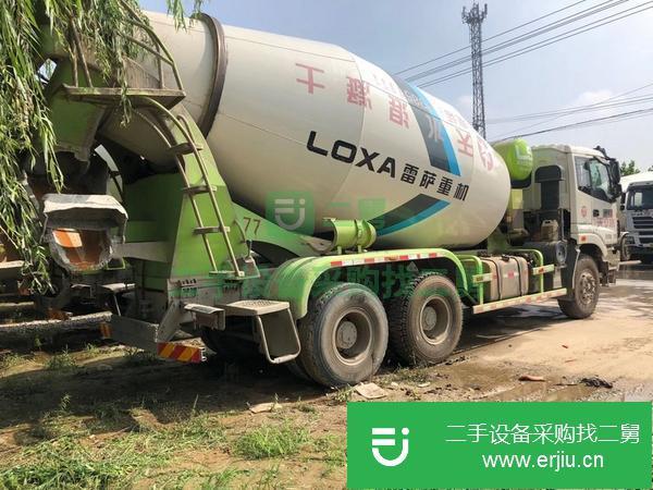廣西出售二手17年歐曼國五排放大14方攪拌車