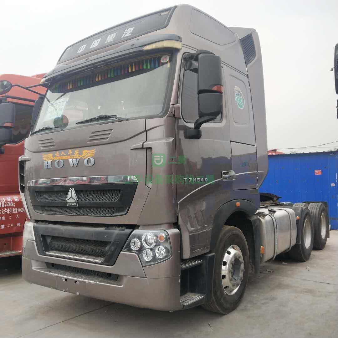 出售二手國五東風天龍牽引車480馬力輕體雙驅