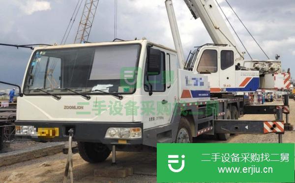 廣東出售二手中聯(lián)25V5汽車吊5節(jié)臂國三