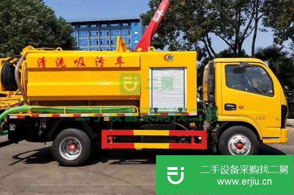 湖北出售二手多利卡D6清洗吸污車