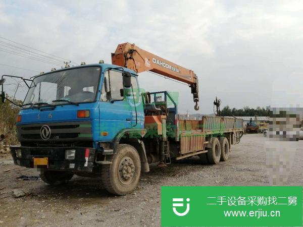 江西出售二手17年4月飛濤12噸隨車吊