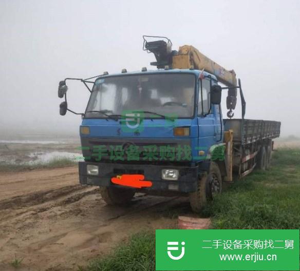 河南出售二手12噸國(guó)四隨車吊