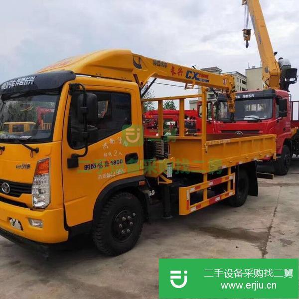 貴州出售二手時風五噸130馬力隨車吊