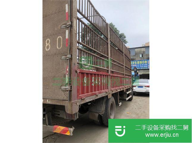 四川出售二手福田瑞沃倉(cāng)柵載貨車(chē)