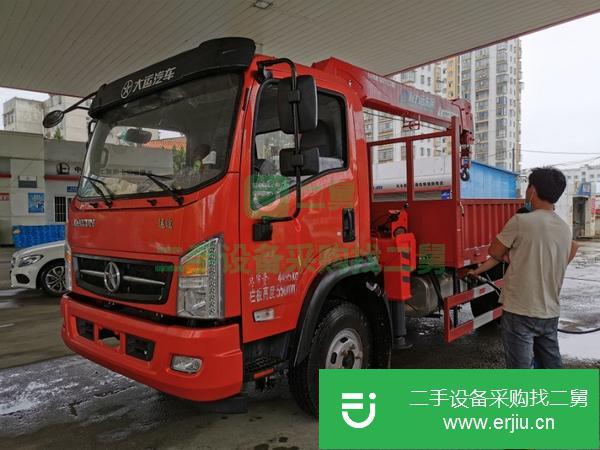 貴州出售二手5噸隨車吊藍牌
