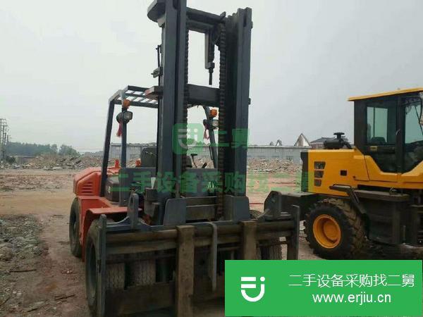 河南出售二手高門架10噸叉車,無大修原版原漆