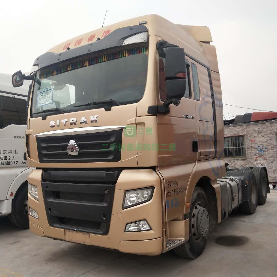 出售二手牽引車頭新汕德卡M7G牽引18年 440馬力