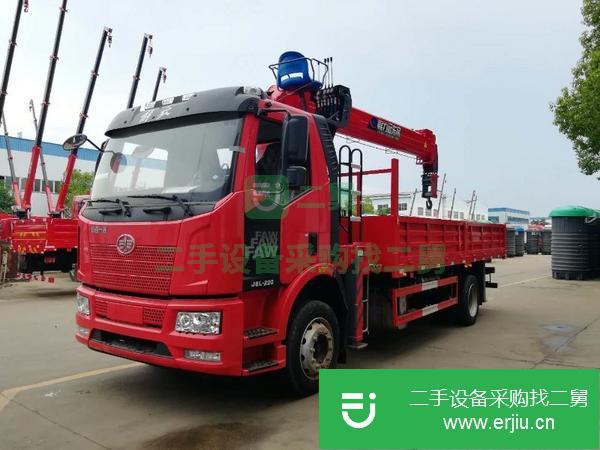 浙江出售二手徐工10噸隨車吊240馬力