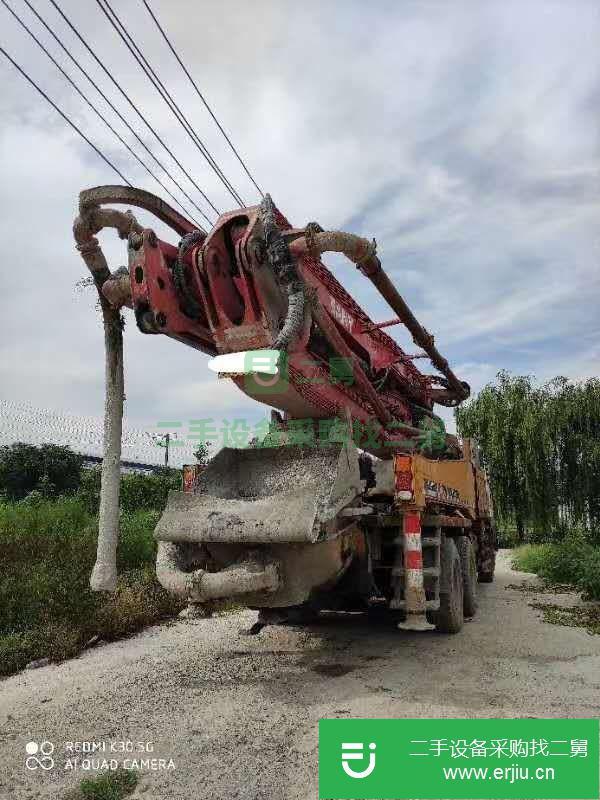 河北出售二手09年40米泵車手續齊全