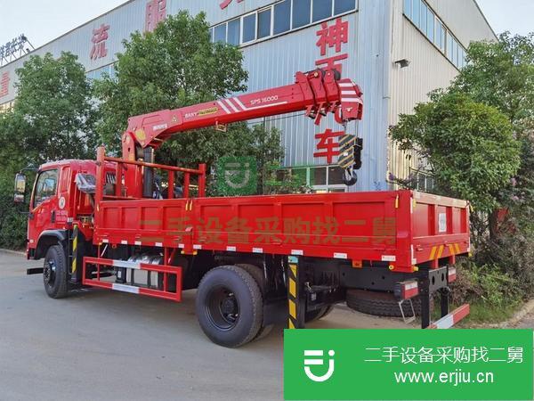 江西出售二手東風華神隨車吊7噸