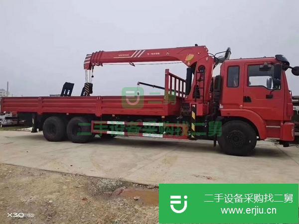甘肅出售二手三一12噸隨車(chē)吊