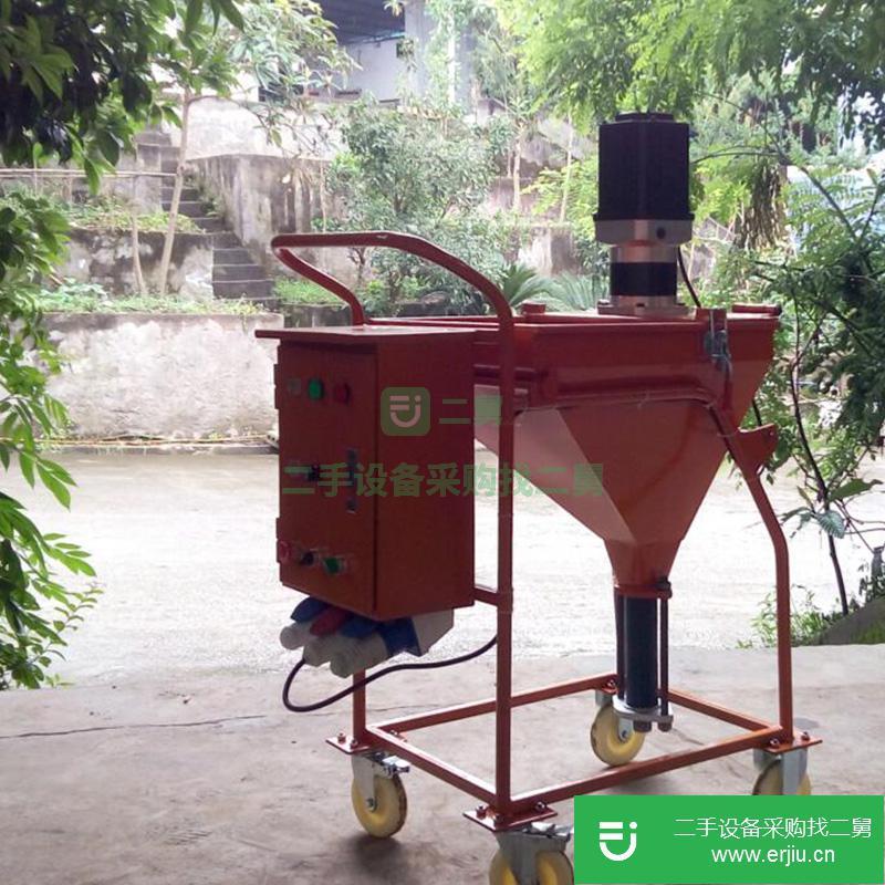 山東出售二手柱塞式粉墻機mt-13