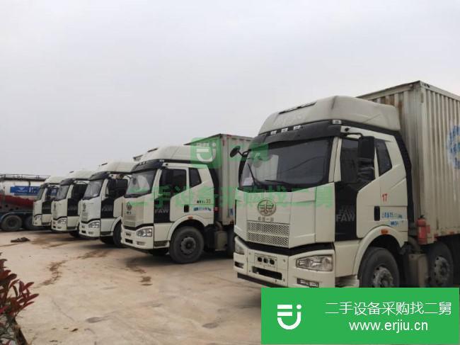 山東出售二手東風(fēng)天龍廂式貨車
