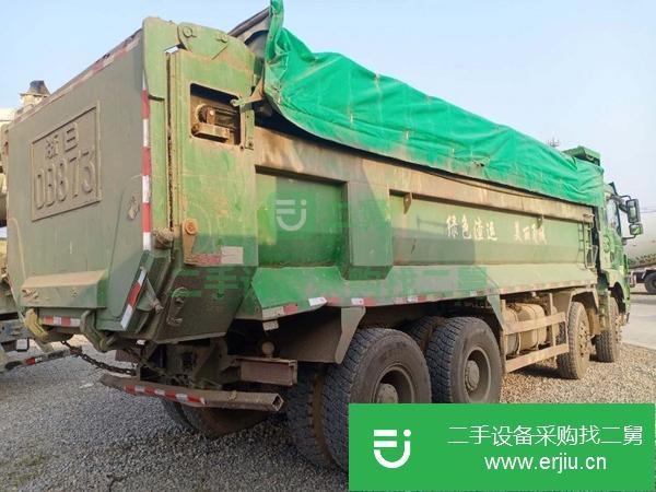 山東出售17年德龍自卸車國五前四后八7.2米375馬力