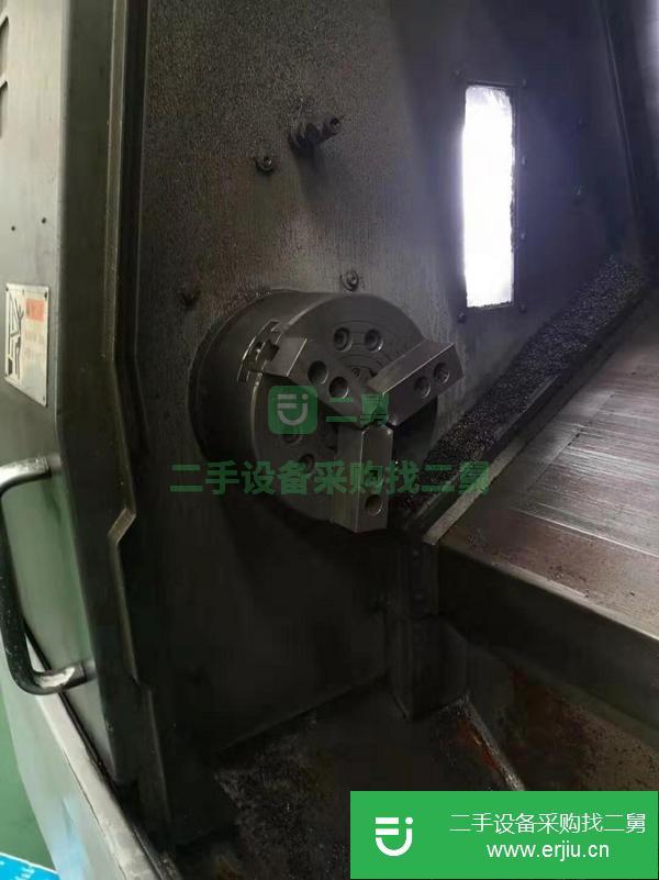 江蘇出售二手臺(tái)灣鉅基UT200P數(shù)控斜身車床