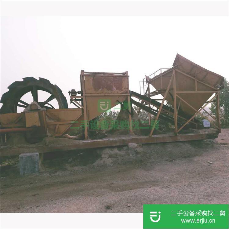 山東出售二手移動式斗輪洗砂機