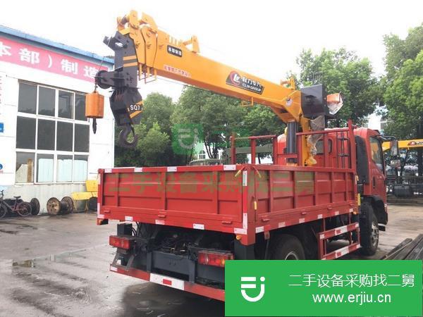 浙江出售二手東風180馬力吊車 上裝徐工8噸吊機