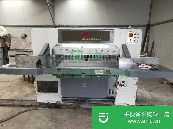 江蘇出售二手全開切紙機(jī)