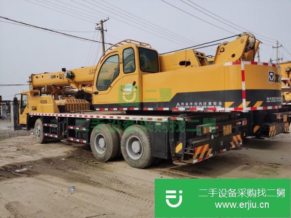 山東出售二手精品徐工吊車,原車原版
