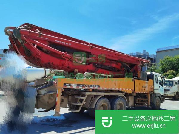 湖南出售二手五十鈴46米泵車雙油泵大排量手續齊全