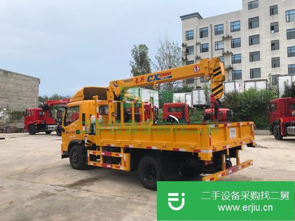 貴州出售二手時風五噸130馬力隨車吊