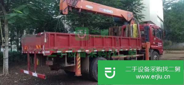 吉林出售二手國五12噸5節臂吊車