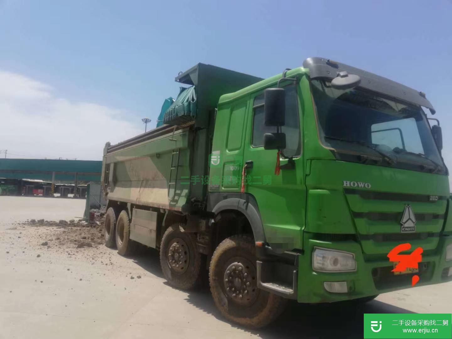 安徽出售二手重汽豪沃380馬力自卸車