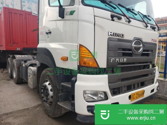 江西出售二手廣汽日野牽引車