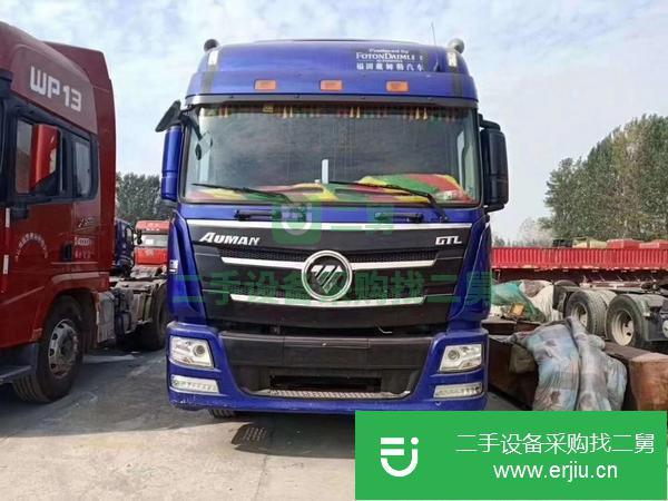 廣東出售二手九成新牽引車，可分期付款，山東看車
