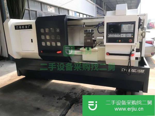 吉林出售二手云南CY-K6166Cx1.5米數(shù)控車床