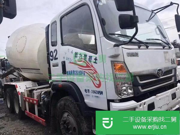 青海出售二手國五小后八輪10方攪拌車