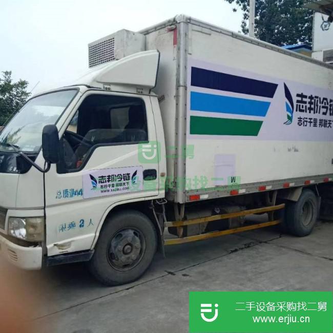 陜西出售二手江鈴順達冷藏車