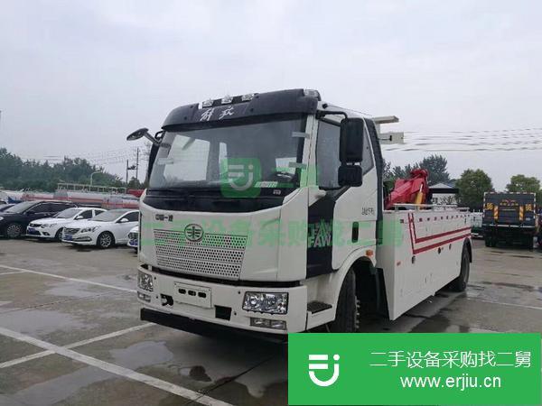 廣西出售二手解放單橋平板運(yùn)輸車
