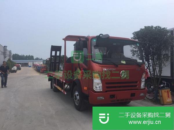 江蘇出售二手大運藍牌平板運輸車