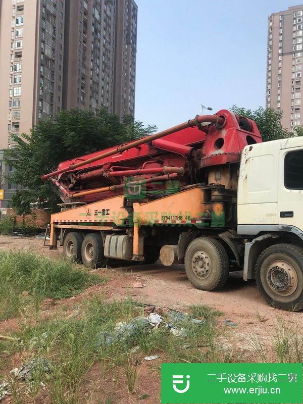 河北出售二手沃爾沃45米泵車