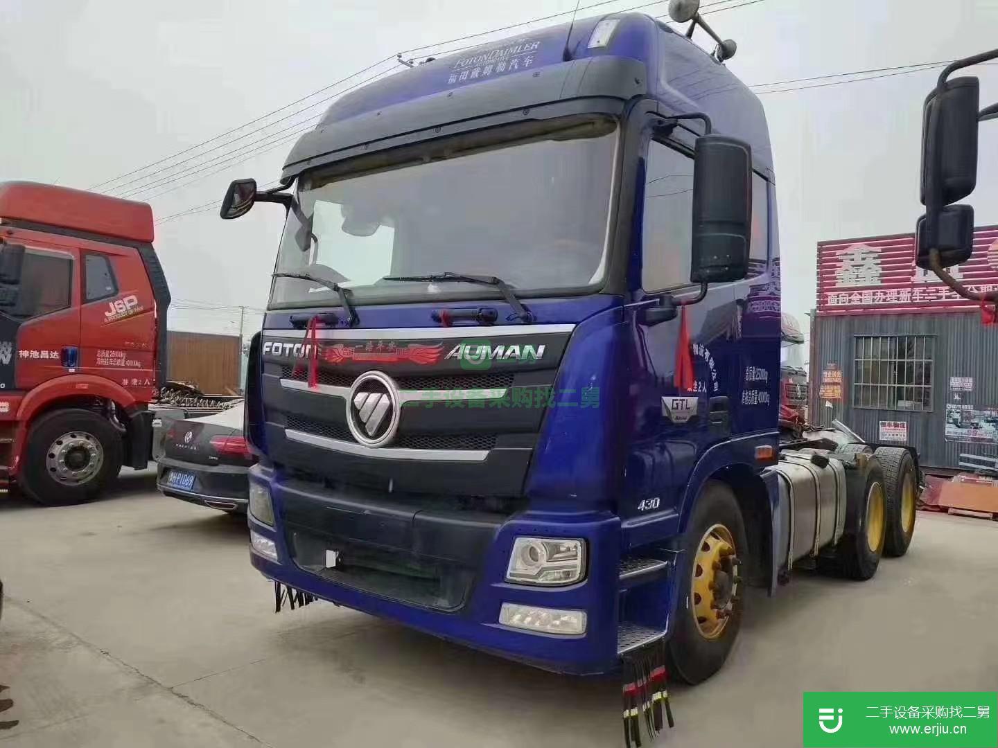 山東出售二手福田歐曼牽引車
