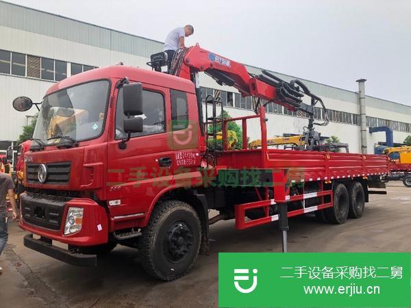 湖北出售二手三一6.3噸折臂隨車吊
