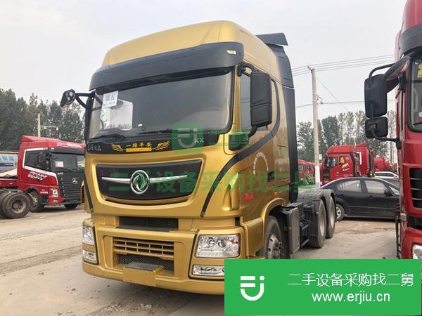 山東出售二手18年10月牽引車天龍旗艦520馬力