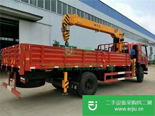青海出售二手5噸新飛工隨車吊